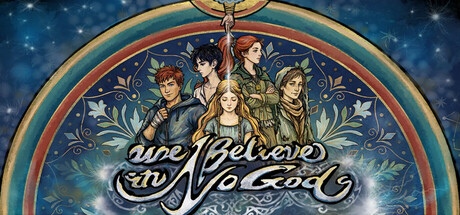 Steam cover for We Believe in No Gods.