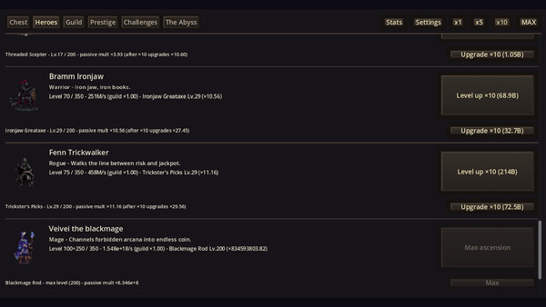 Treasure Clicker game for Linux 1