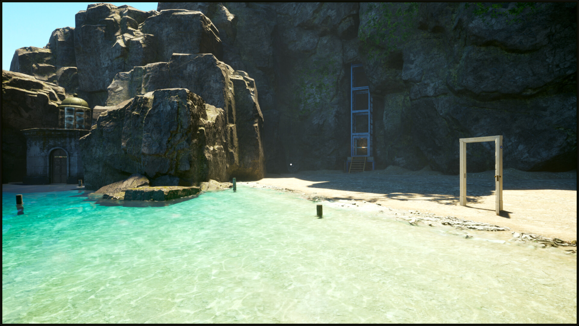 The Clock the Queen and the Door on the Beach screenshot #3