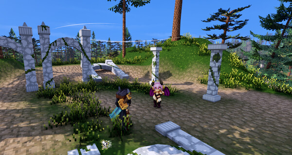 Screenshot of RuneKeeper gameplay showing in-action mechanics