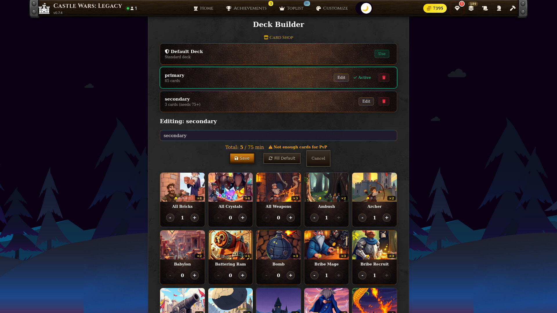 Castle Wars: Legacy screenshot #4