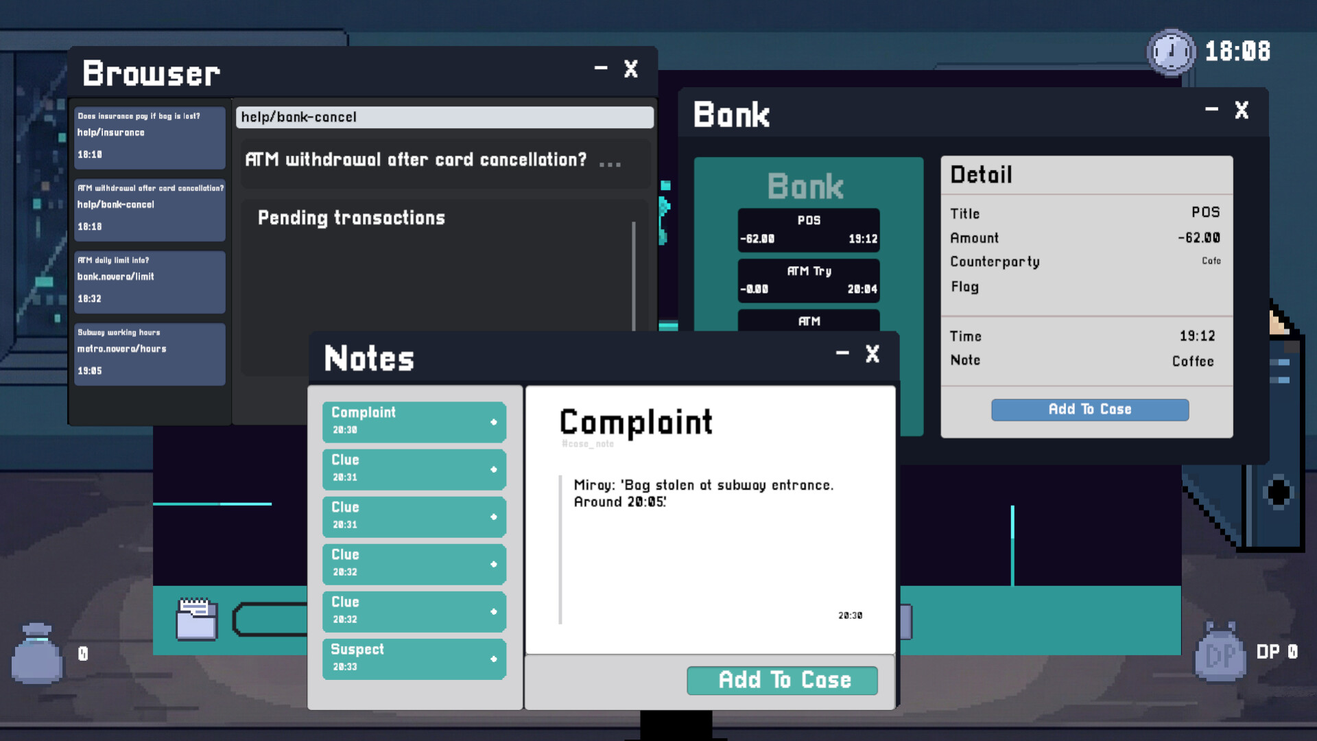 Digital Footprint: Cyber Investigation screenshot #1