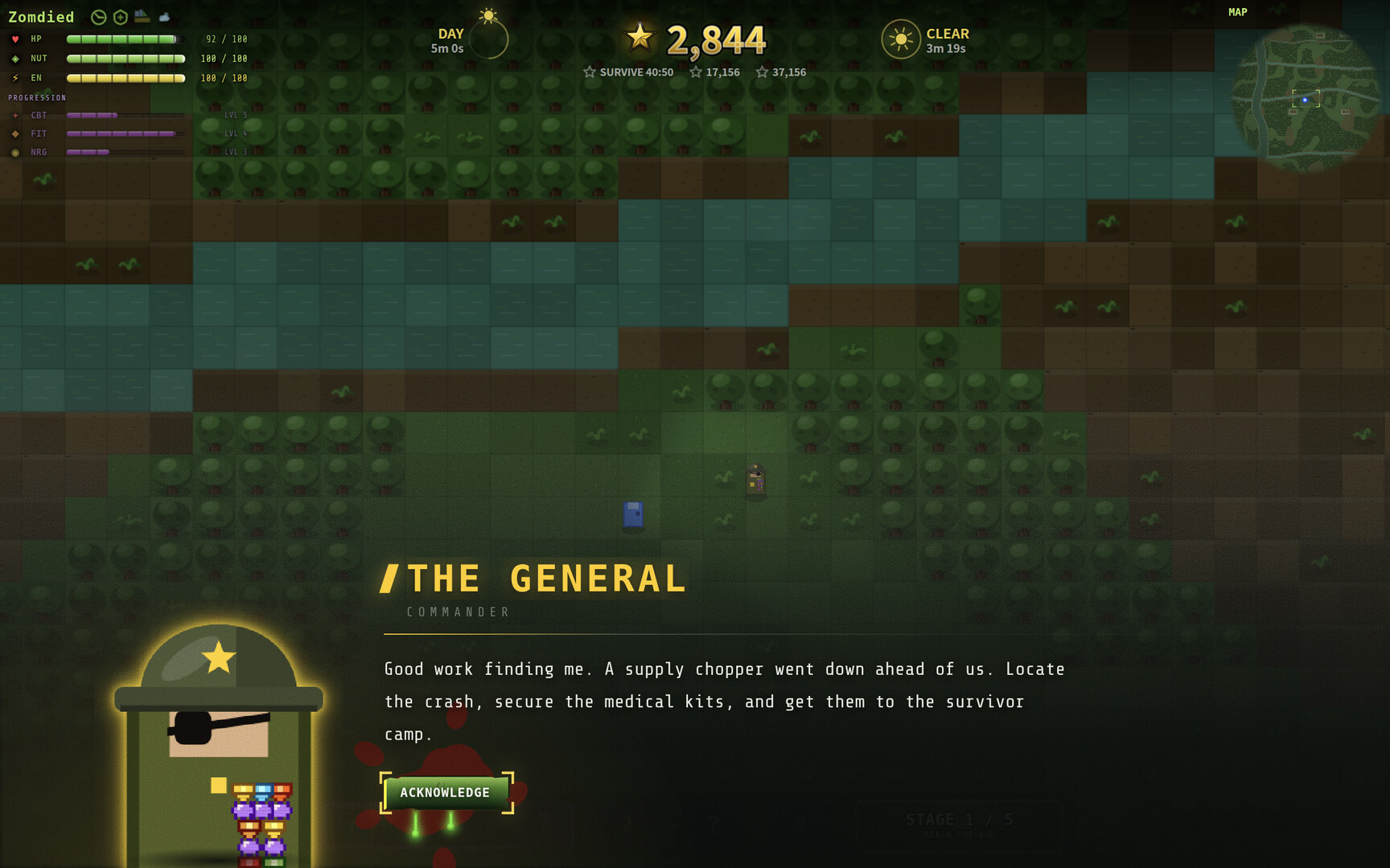 Zomdied screenshot