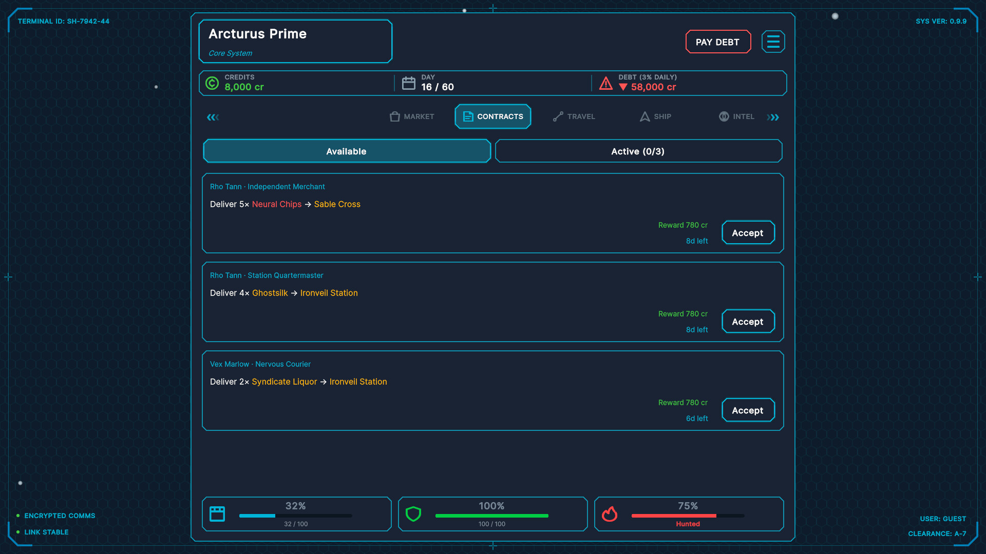 Stellar Hustler screenshot 2