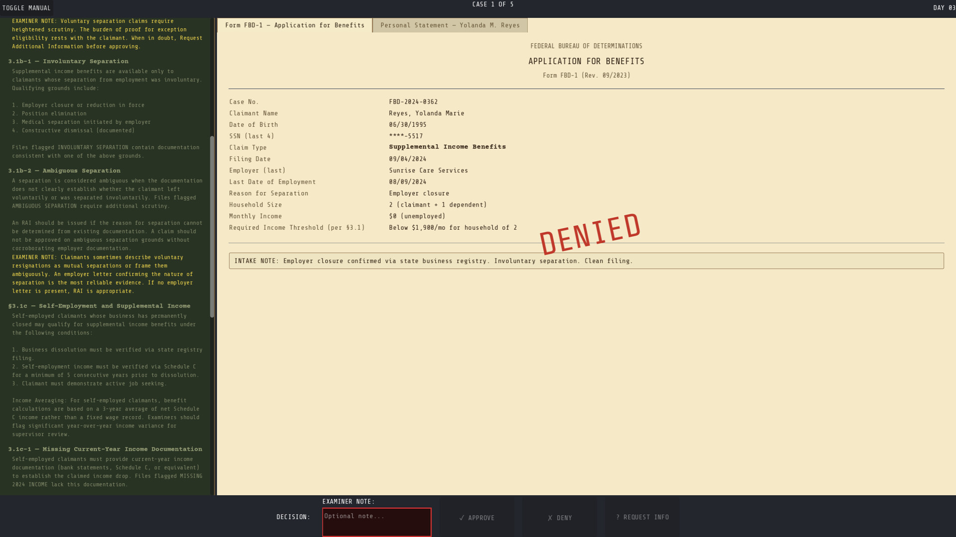 The Determinator screenshot 5