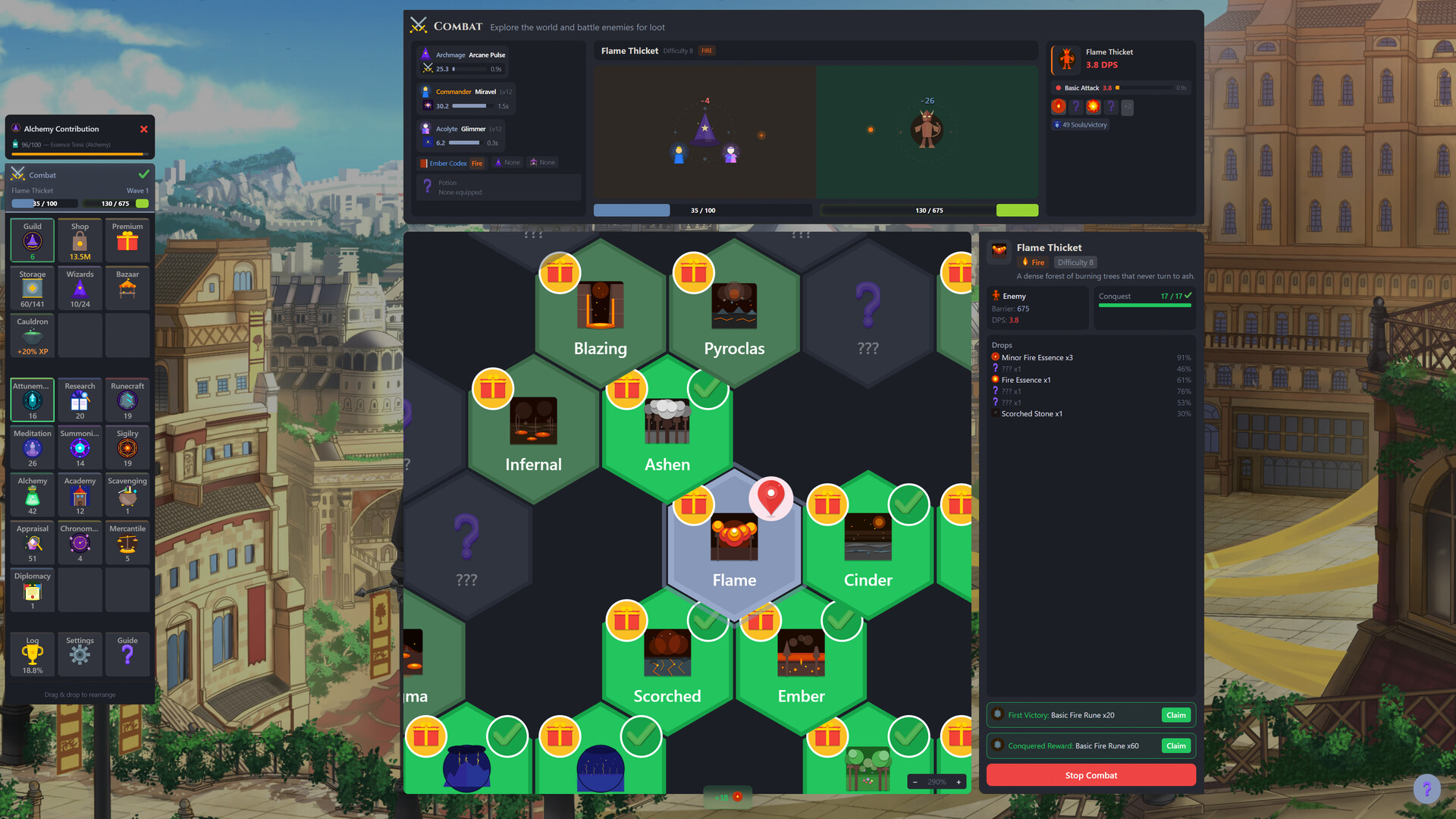 Archmage Idle – Screenshot 3