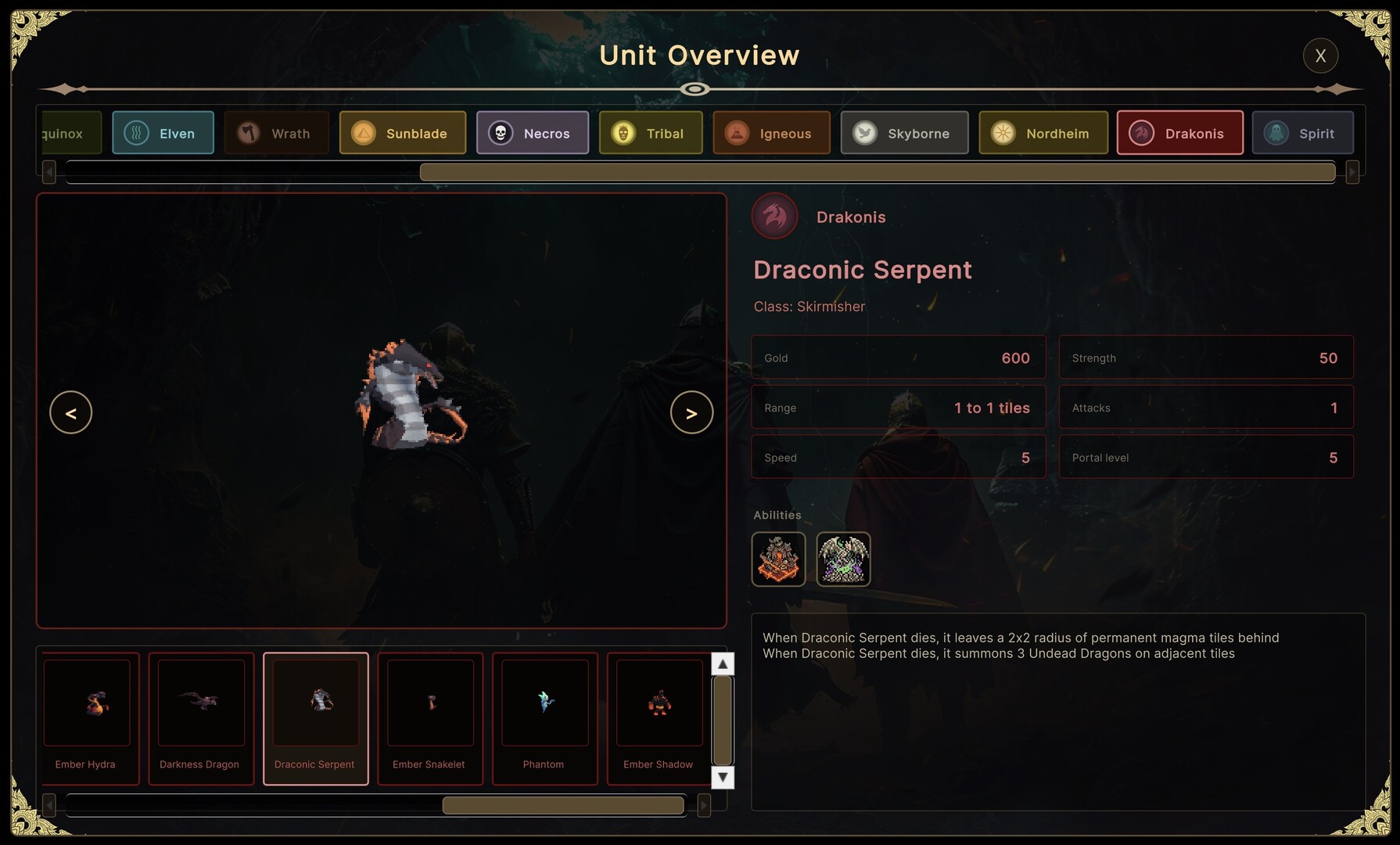 Age of Gods - Drakonis Faction Featured Screenshot #1