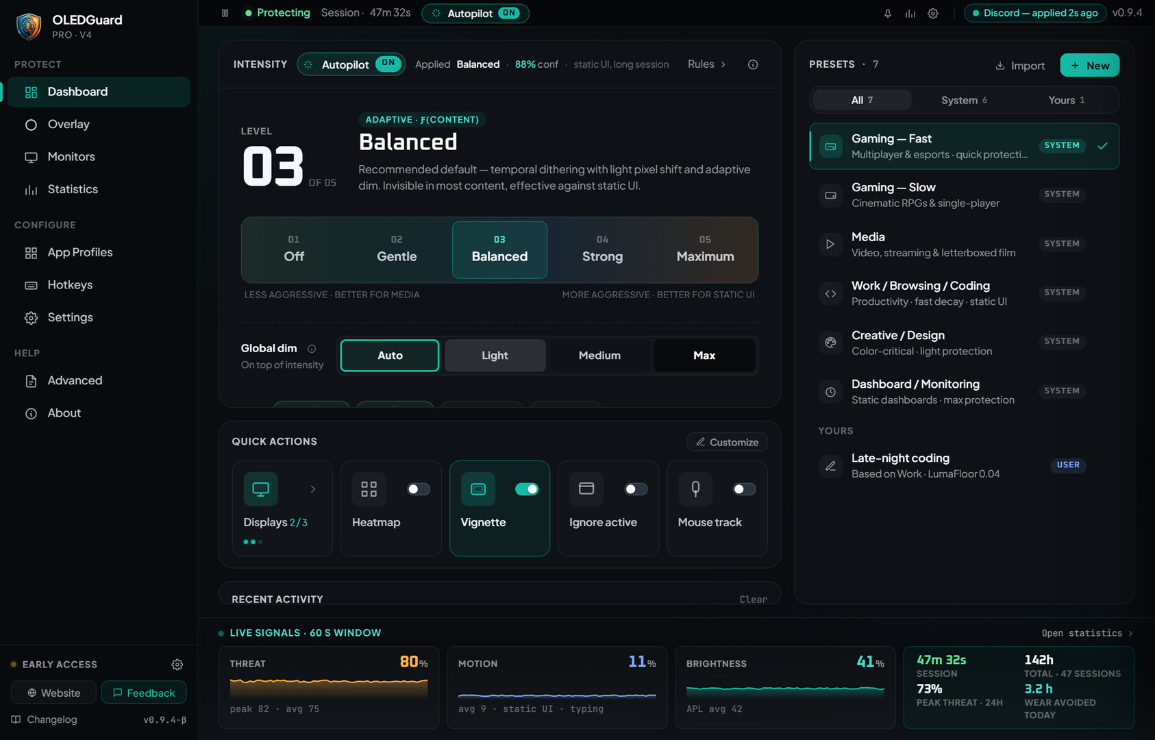 OLED Guard Pro Featured Screenshot #1