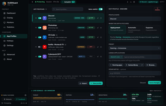 OLED Guard Pro screenshot 2