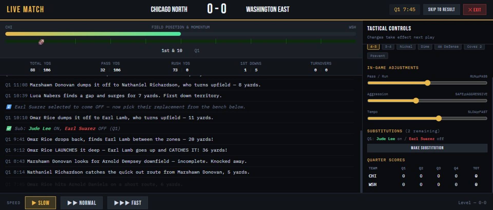 American Football Coach screenshot #4