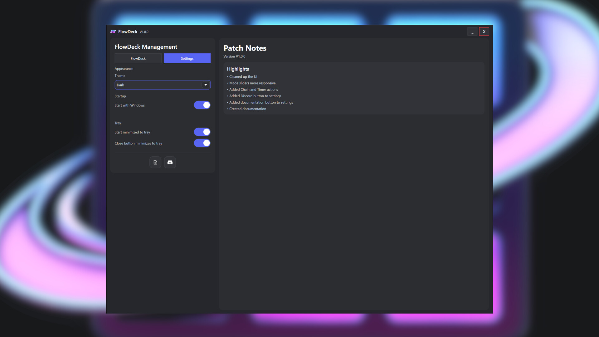 FlowDeck screenshot 2