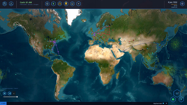 SkyChart: Airline Executive 截图 2