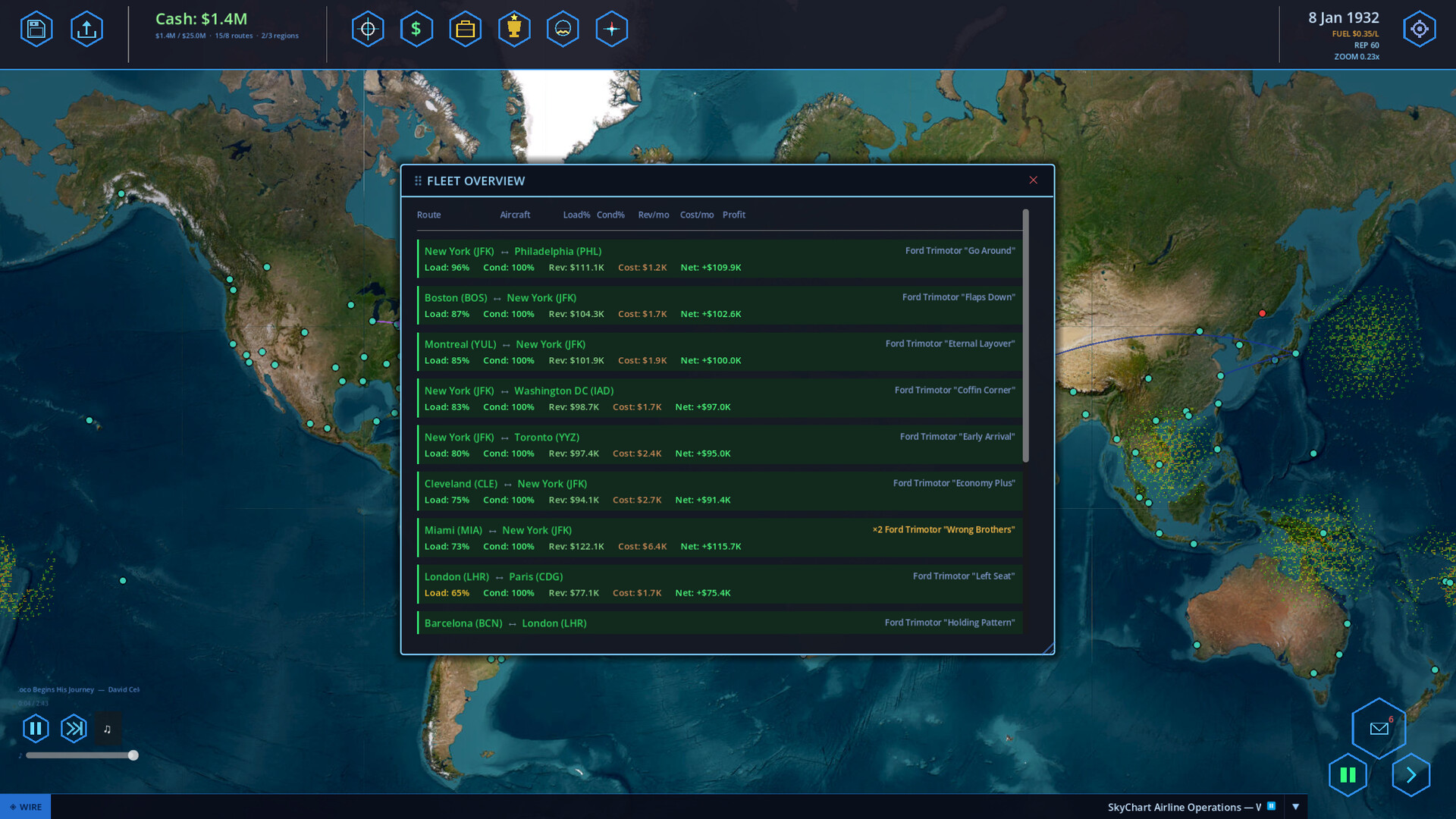 SkyChart: Airline Executive – Screenshot 5