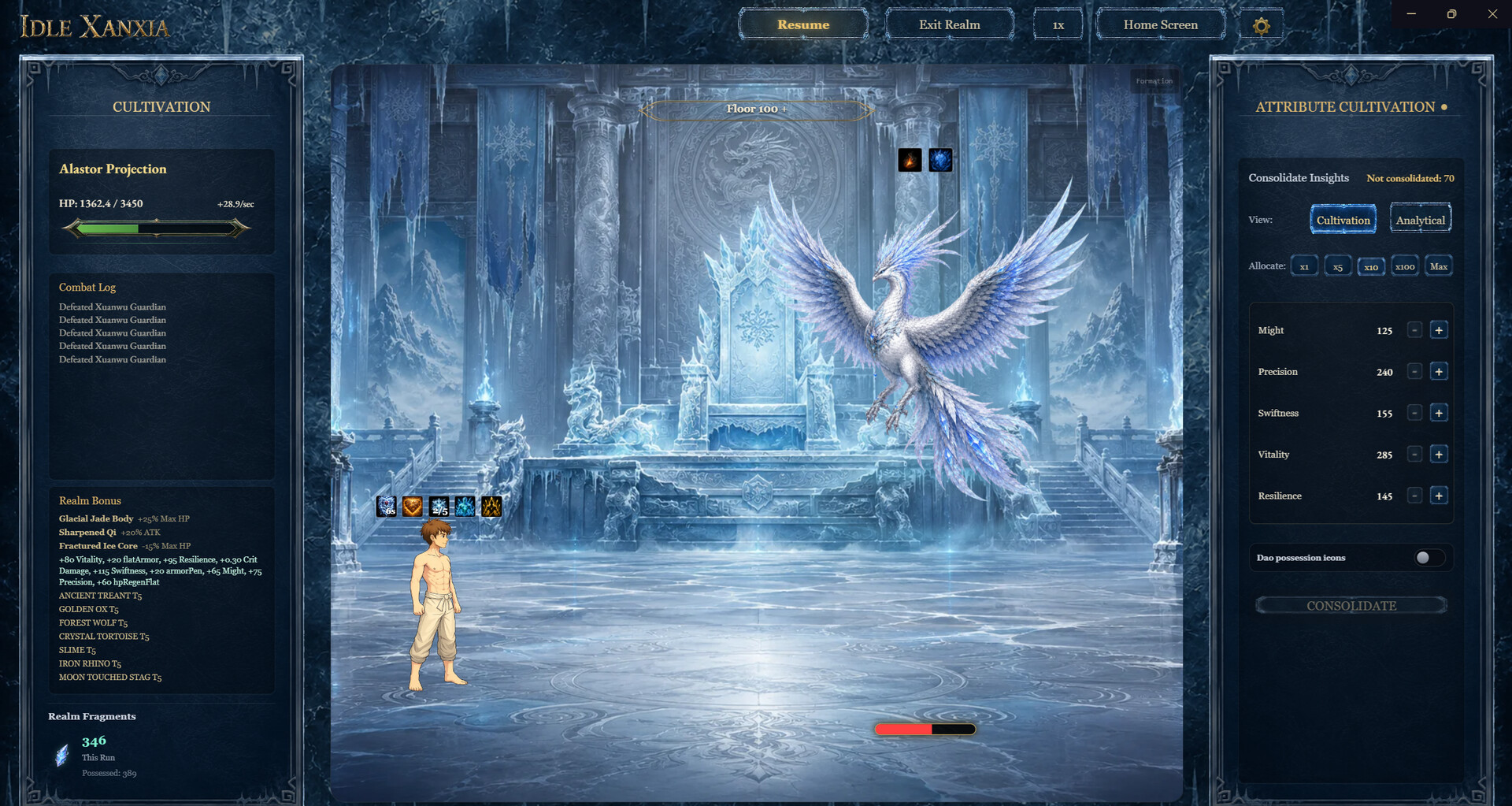 Idle Xanxia screenshot 1