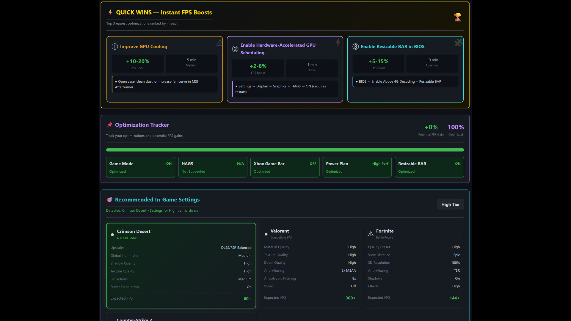 Arbiter Intelligence Professional Gamer Edition screenshot 6