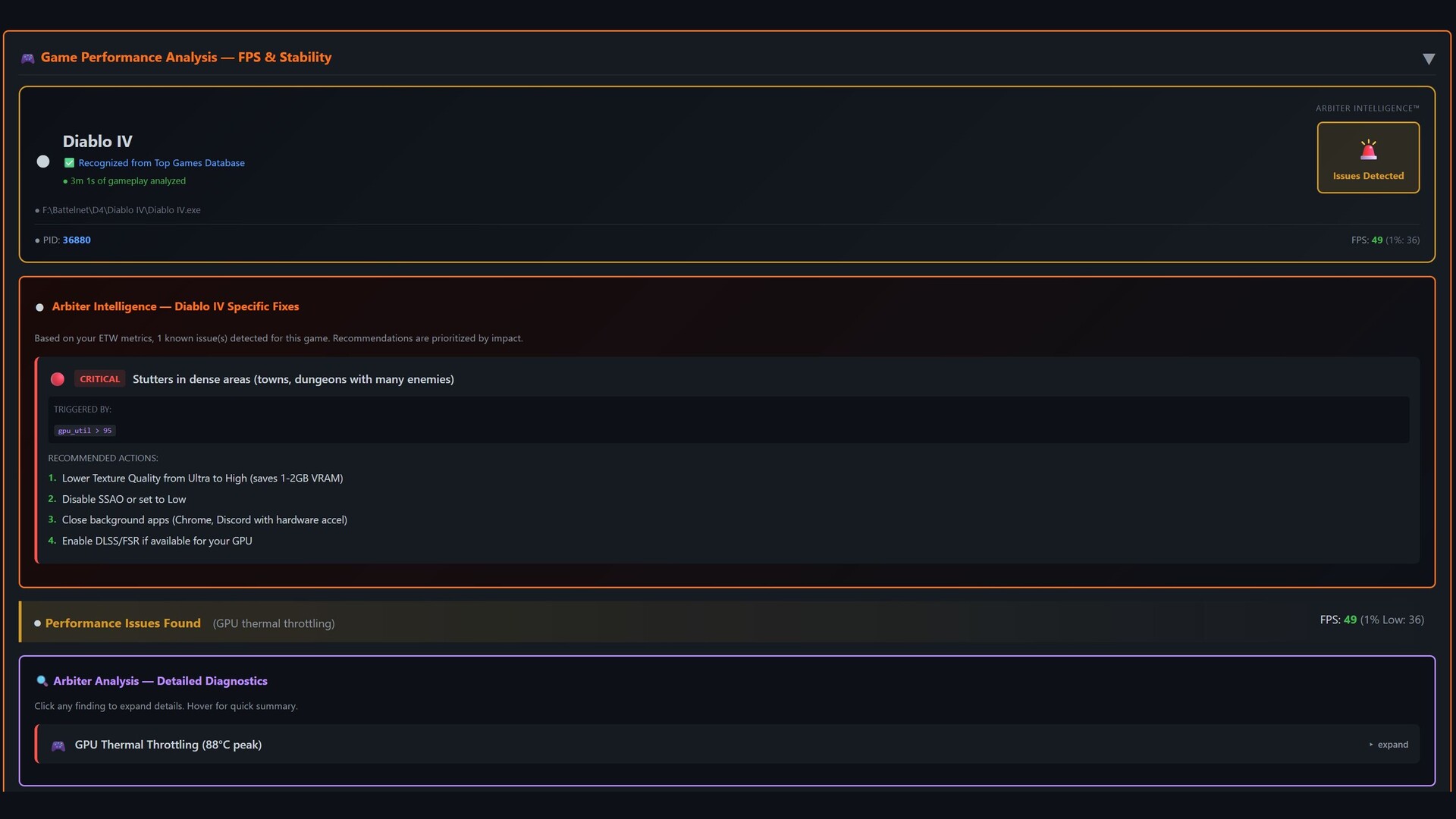 Arbiter Intelligence Professional Gamer Edition screenshot 9