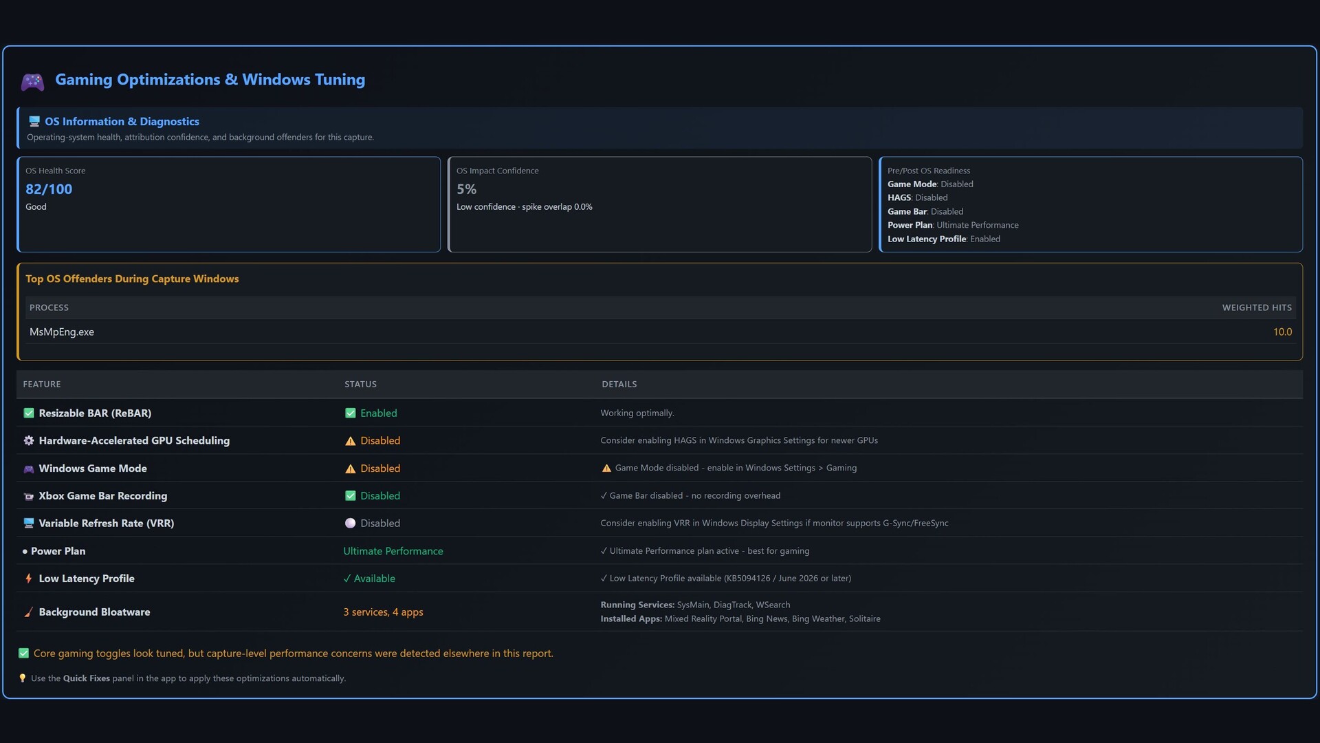 Arbiter Intelligence Professional Gamer Edition screenshot 11