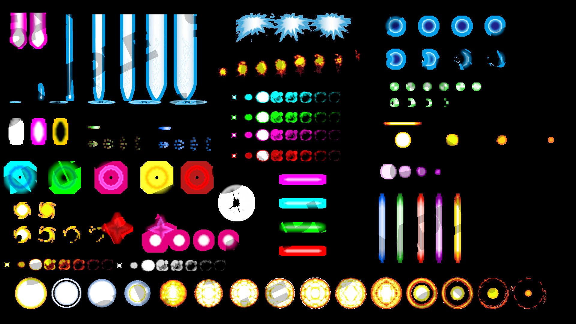ACTION GAME MAKER - Bullet Hell Assets Pack: Sci-Fi & Japanese Style Featured Screenshot #1