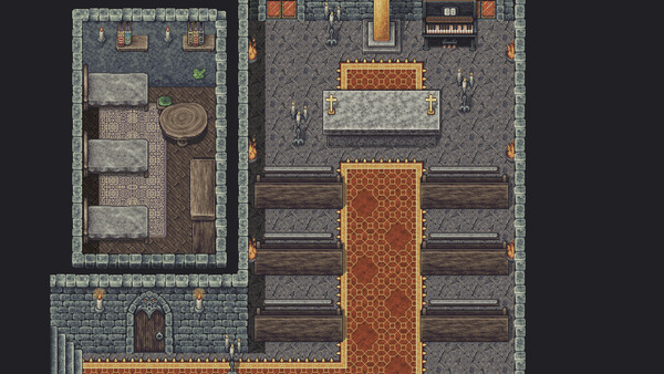 RPG Maker MZ - EX Graphic Base Set Indoor