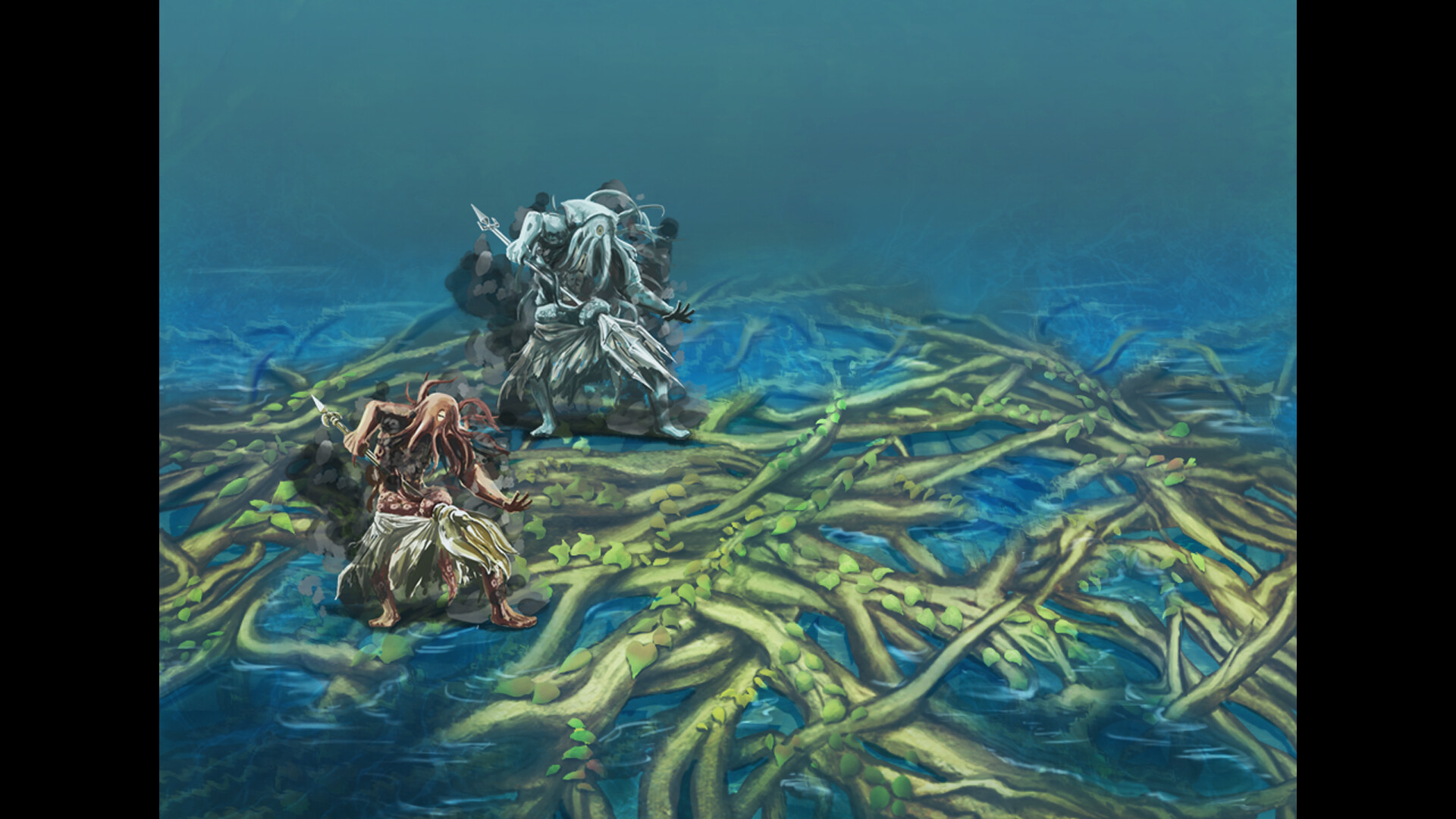 RPG Maker MZ - 2Way-type Enemy Pack Vol2 Ocean Featured Screenshot #1