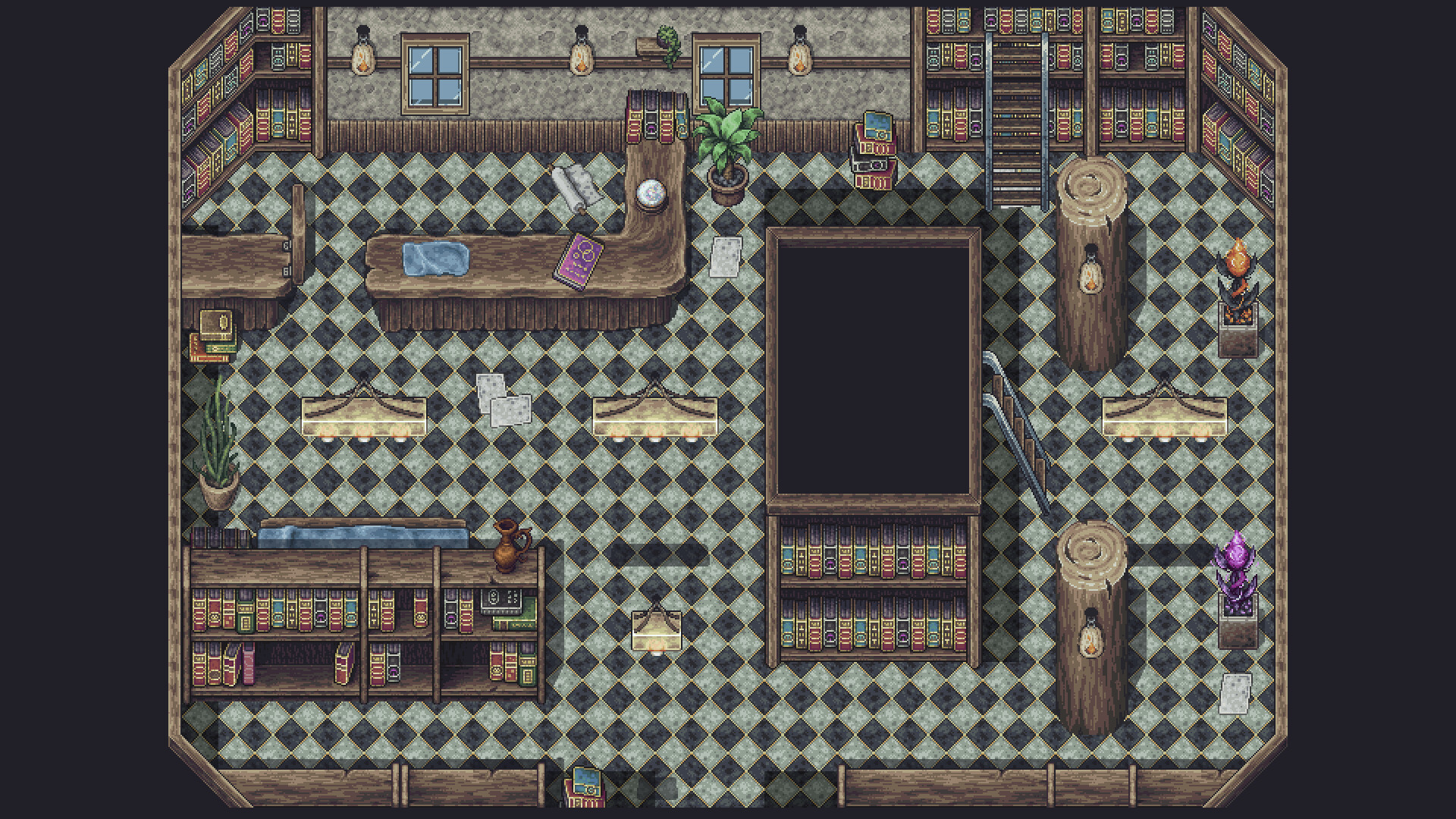 RPG Maker MV - EX Graphic Base Set Indoor Featured Screenshot #1