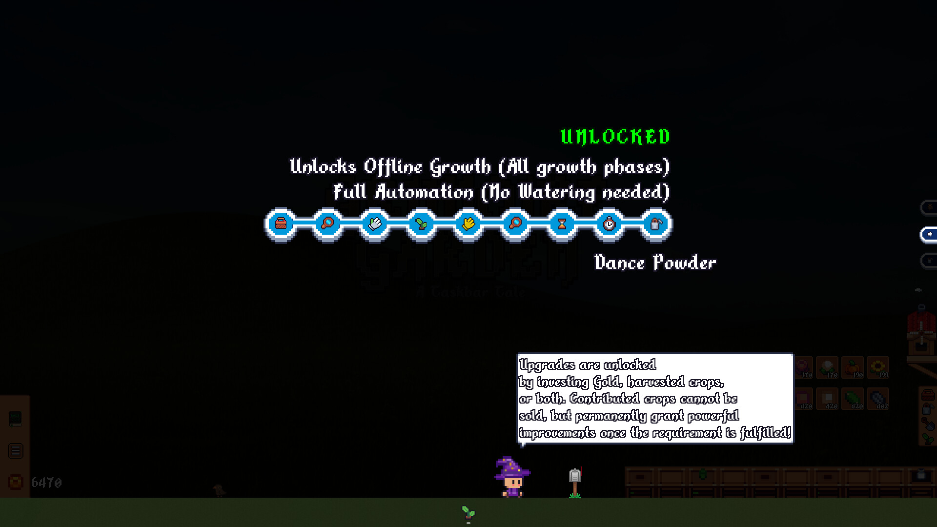 Grimoire Garden: A Taskbar Tale screenshot 3