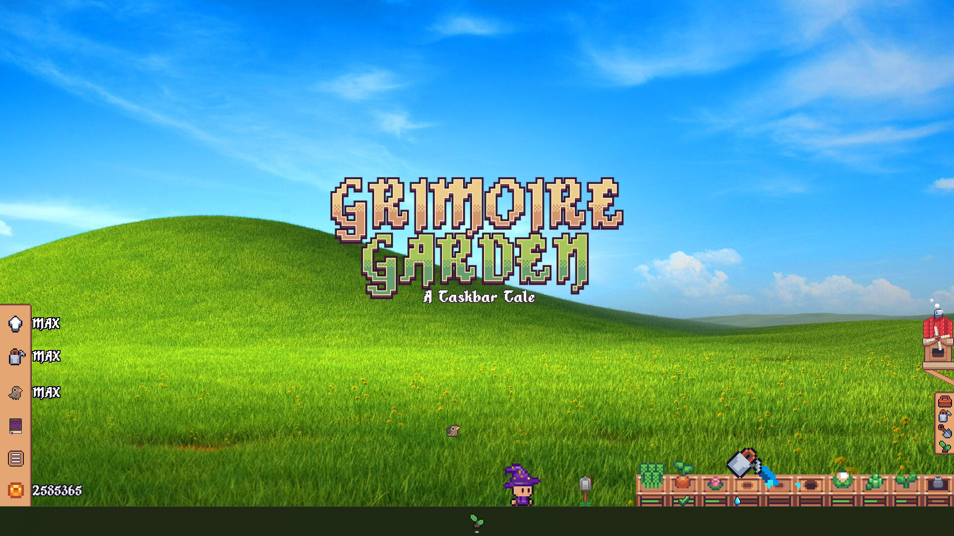 Grimoire Garden: A Taskbar Tale screenshot 1