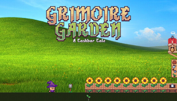Grimoire Garden: A Taskbar Tale
