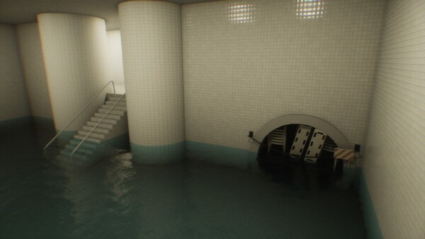 『Backrooms Anomaly: Pools』のスクリーンショット