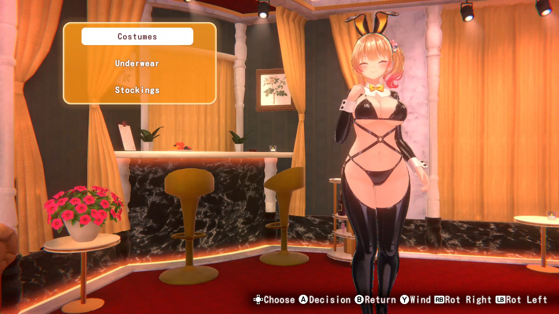 BUNNY GARDEN 2 - Costume: "Reverse Bunny" Featured Screenshot #1