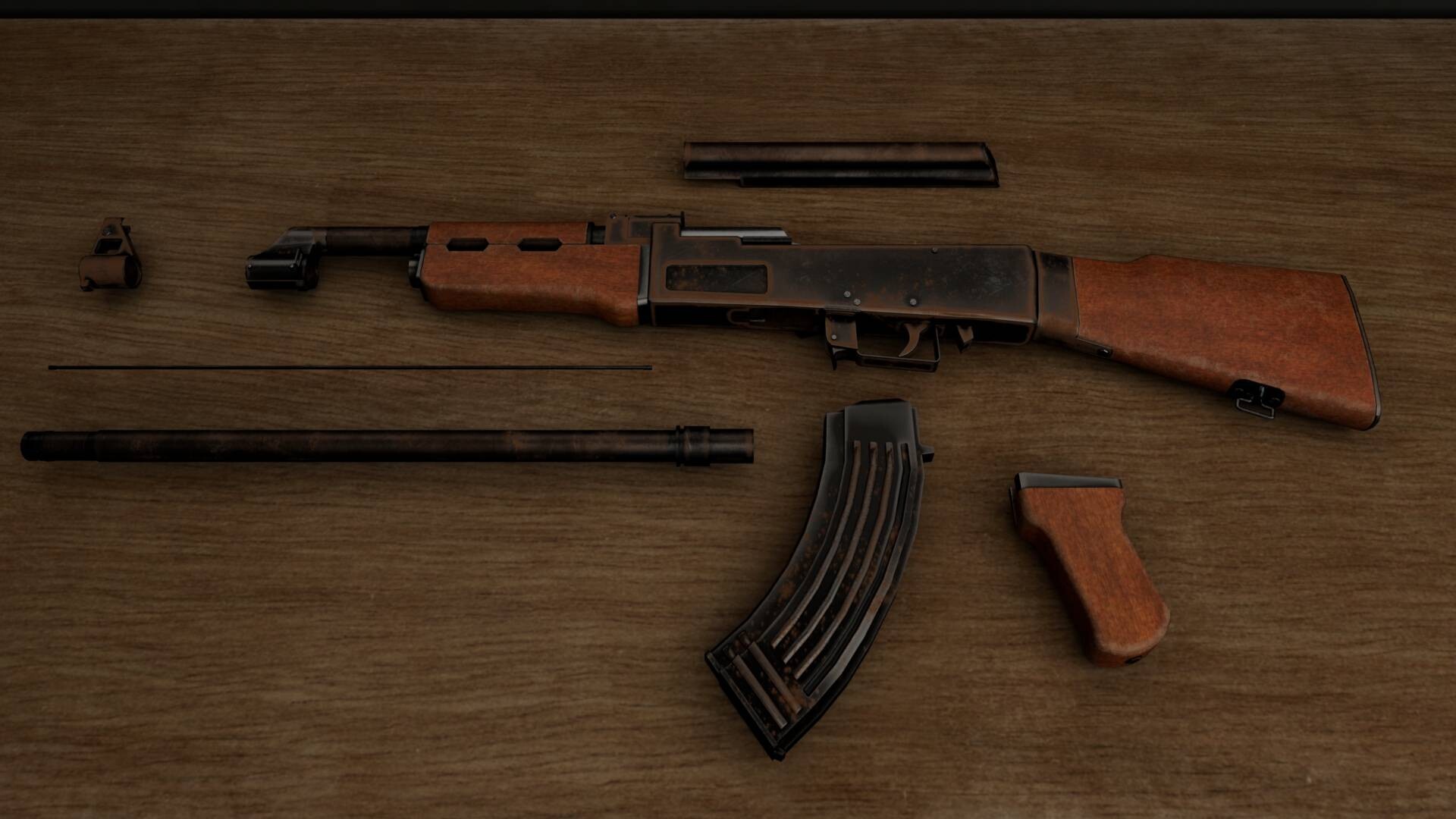 Gun Restoration Shop Simulator screenshot 1