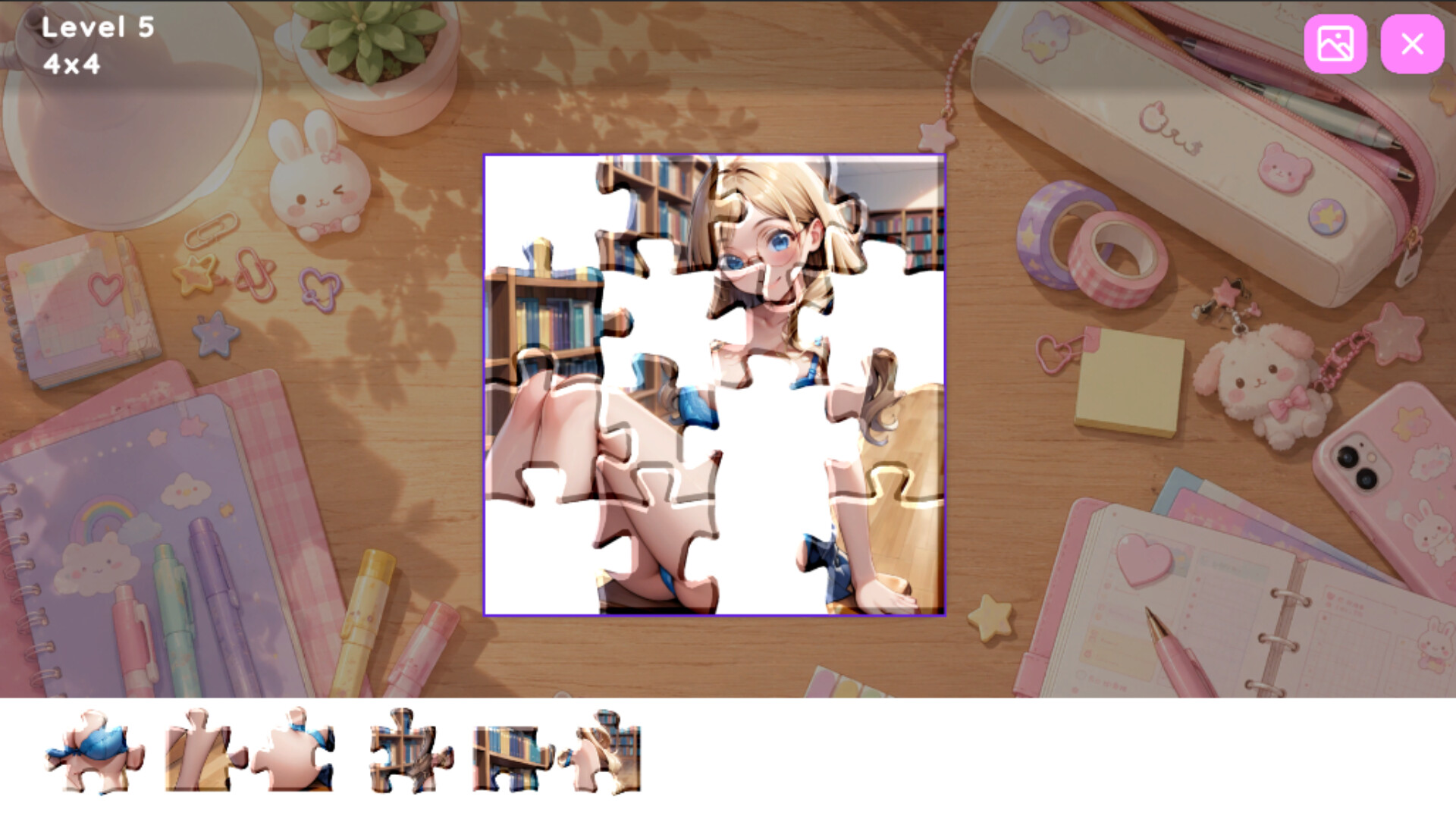 Hentai Puzzle: Lily screenshot #2