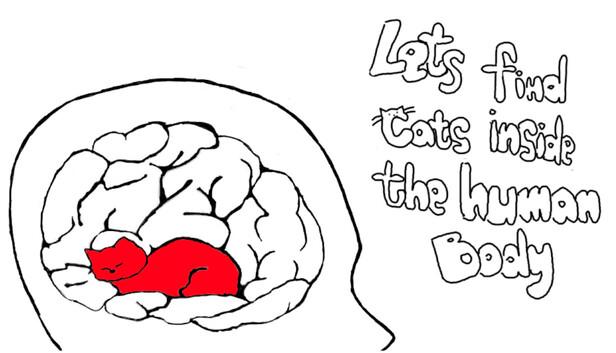 Let's Find Cats Inside the Human Body