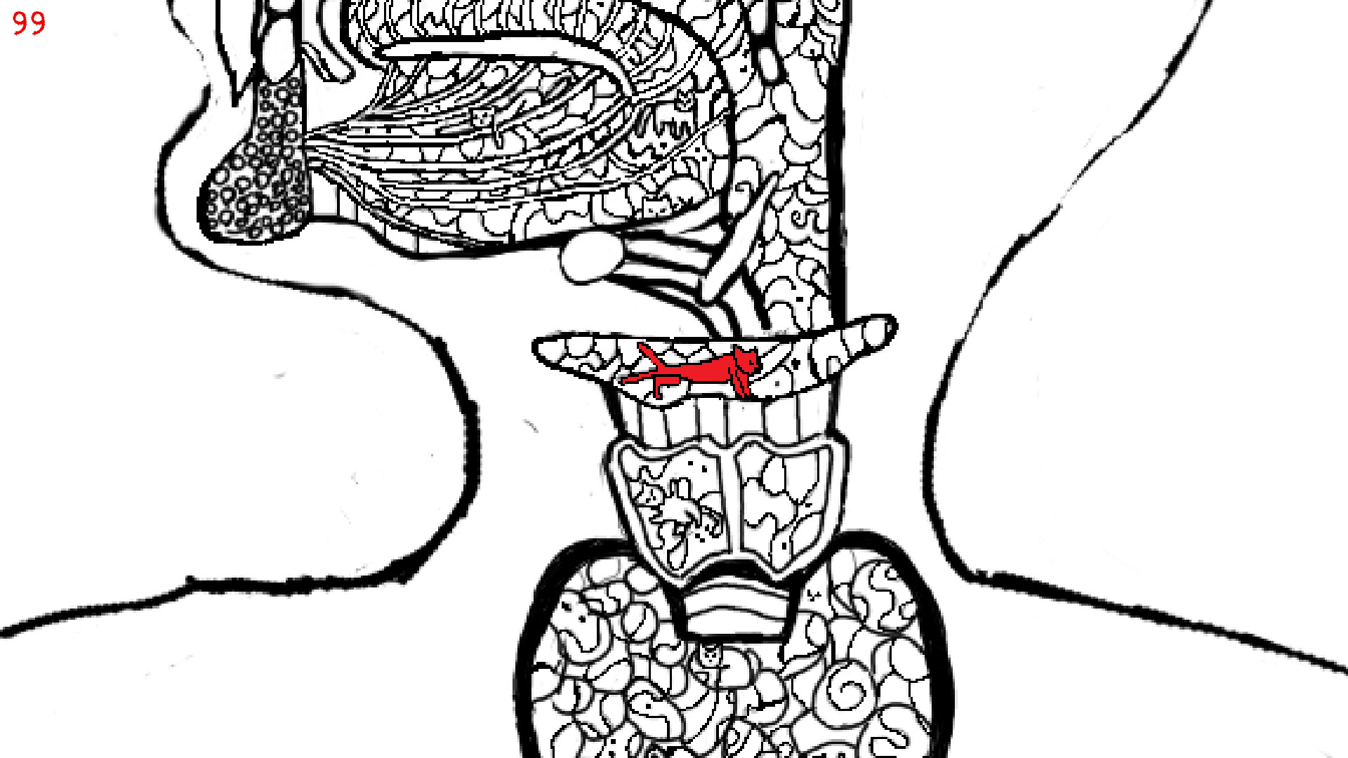 Let's Find Cats Inside the Human Body screenshot 4