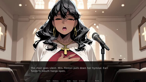 Screenshot of AltarCall gameplay showing in-action mechanics