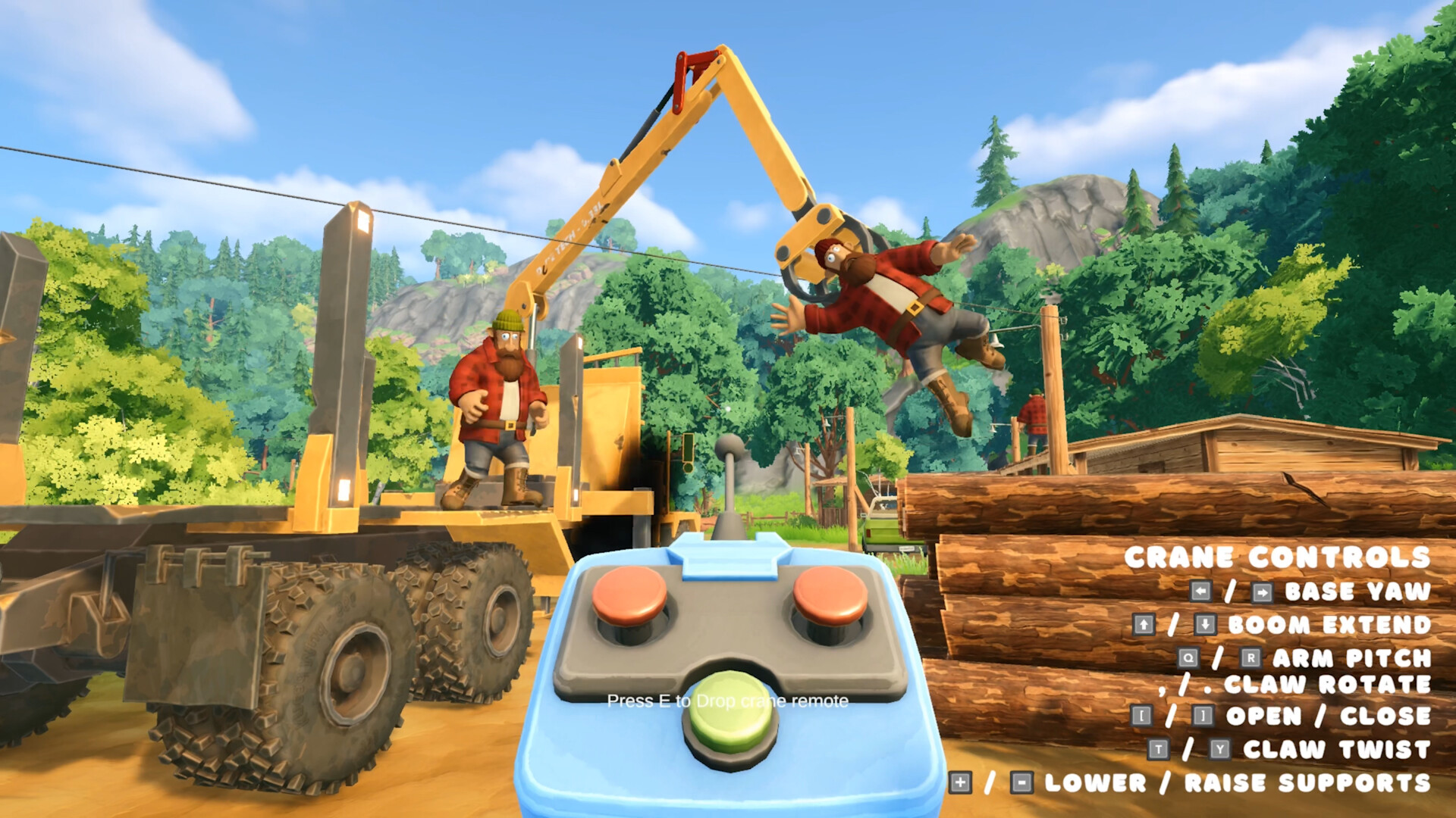 Screenshot de Timber Truck: Chaos Coop