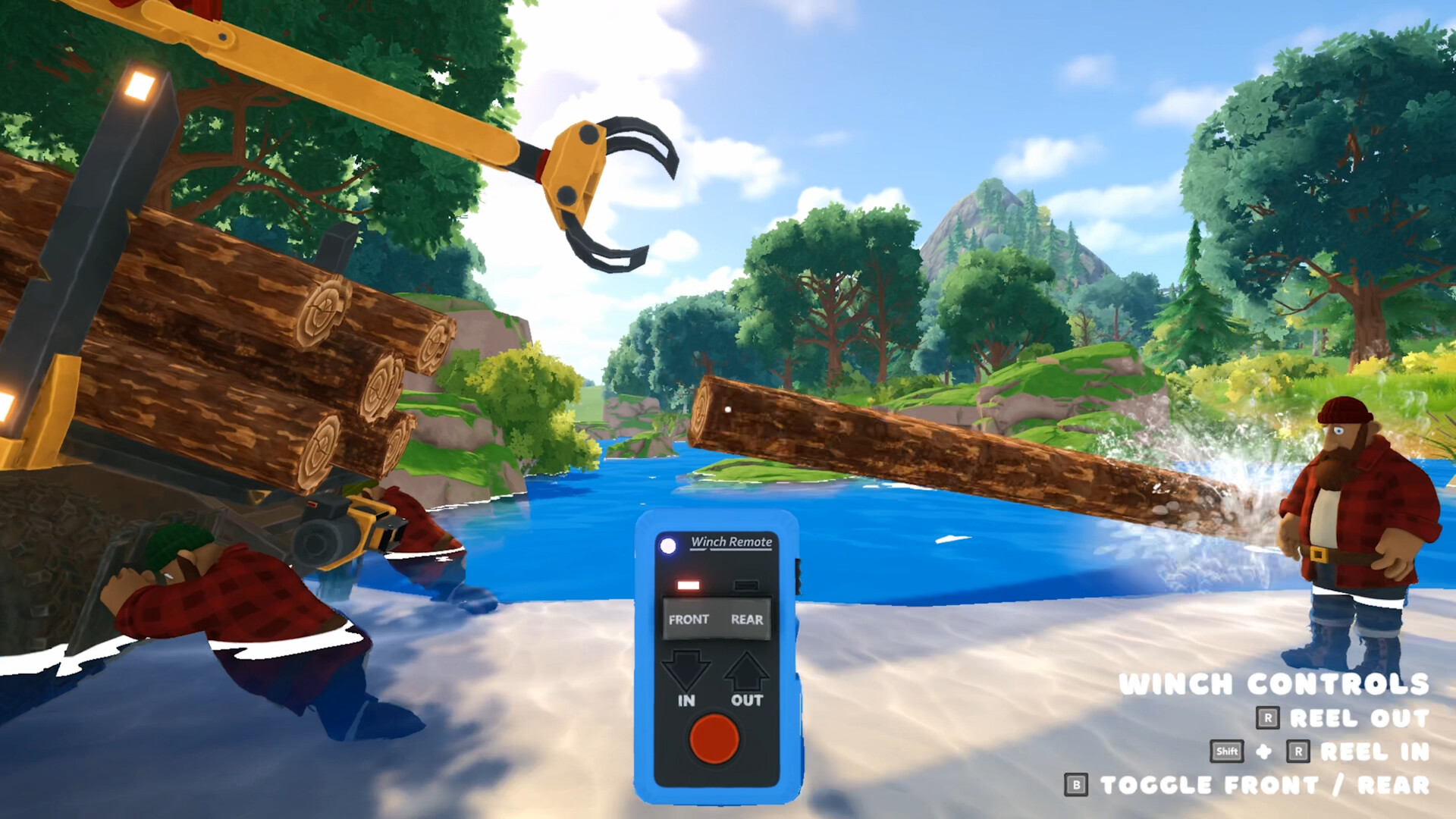 Screenshot de Timber Truck: Chaos Coop
