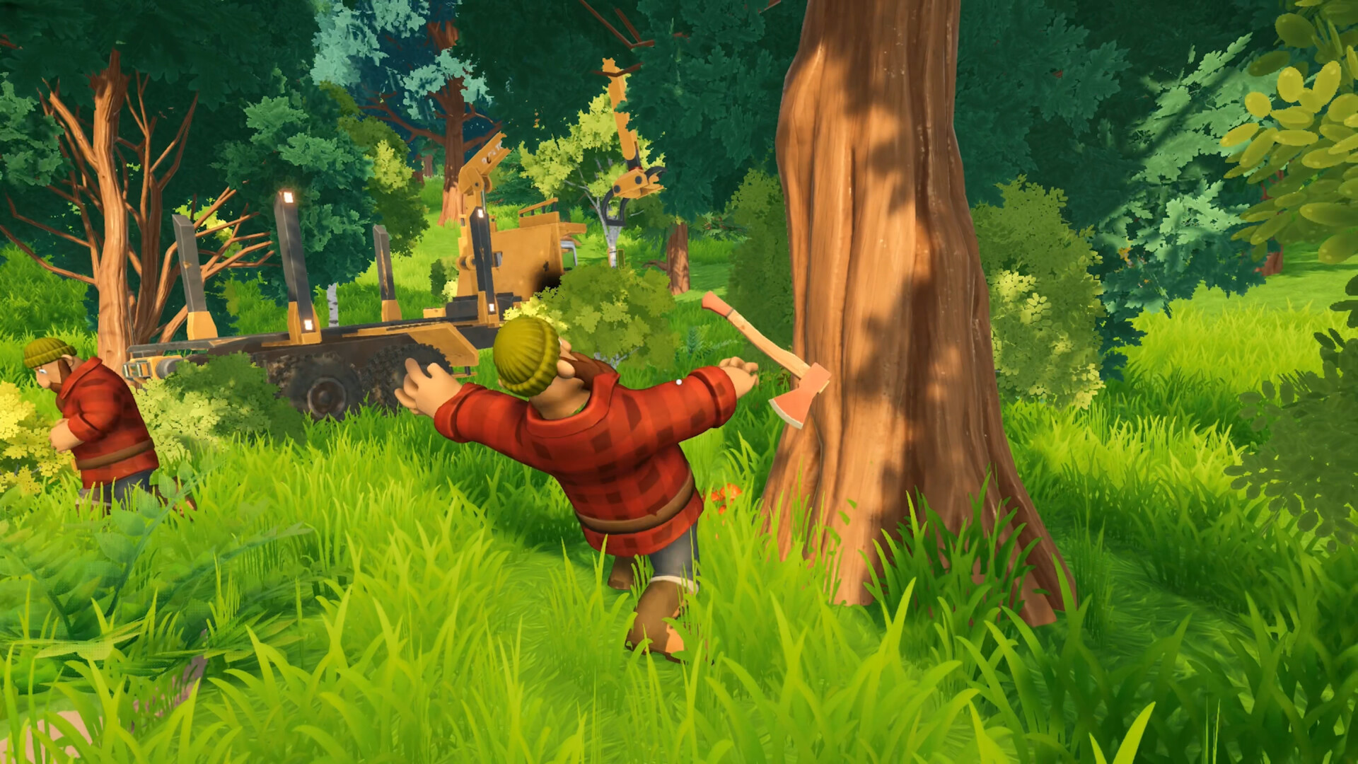 Screenshot de Timber Truck: Chaos Coop