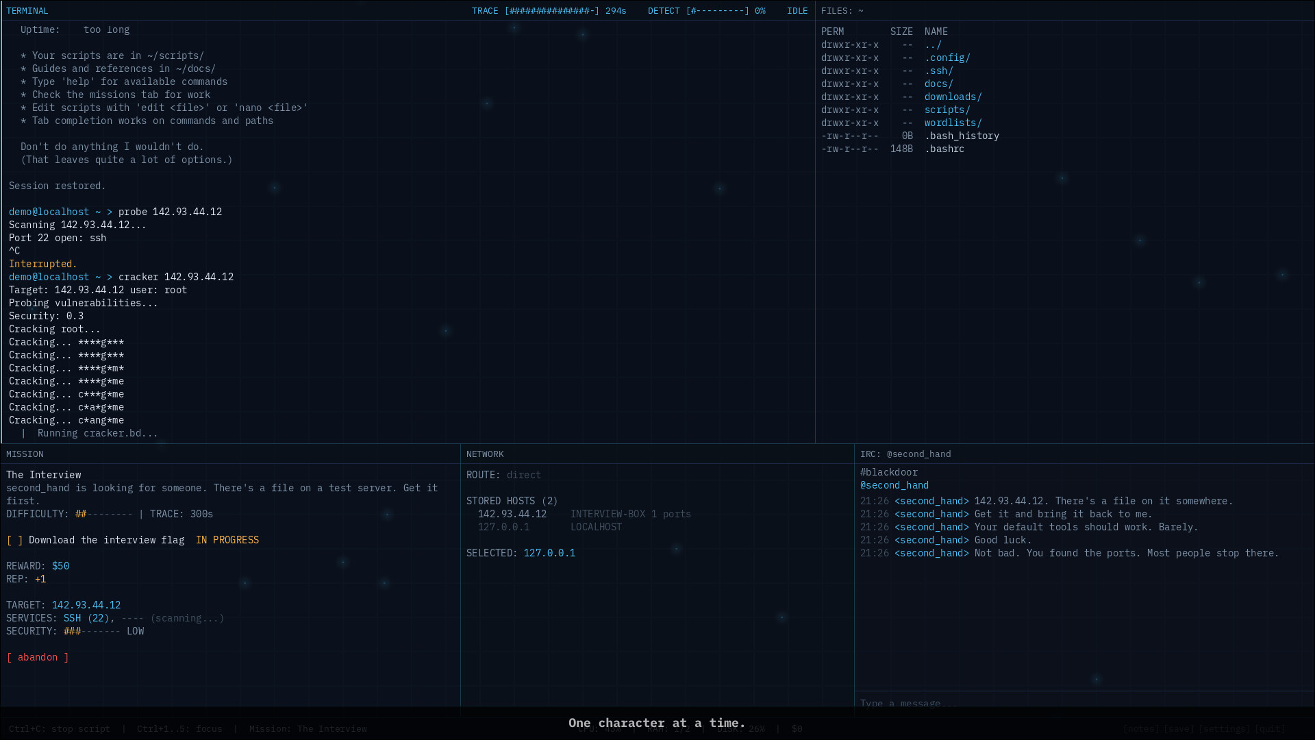 Blackdoor screenshot #2