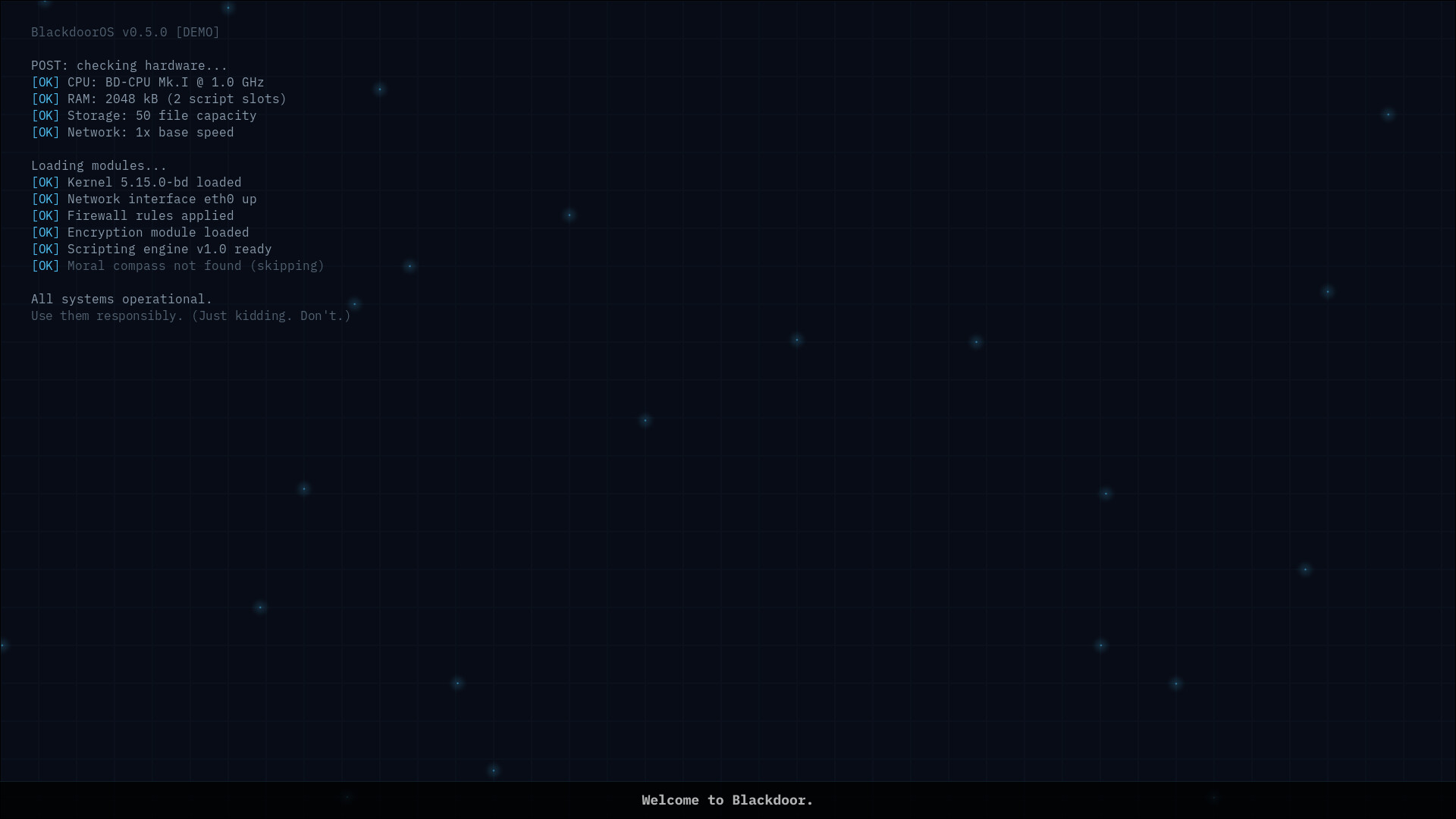 Blackdoor screenshot #6