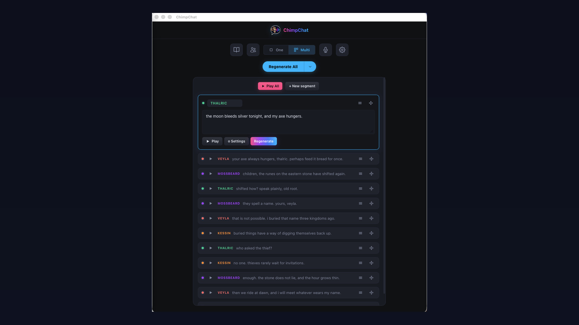 ChimpChat screenshot 1