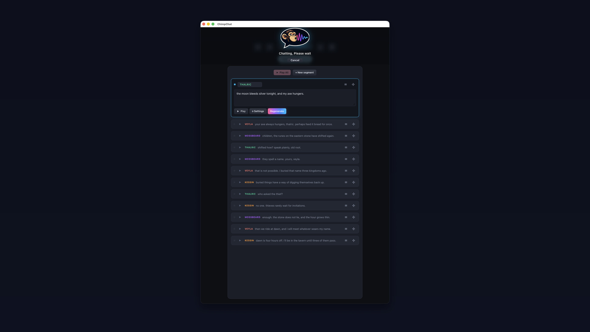 ChimpChat screenshot 2