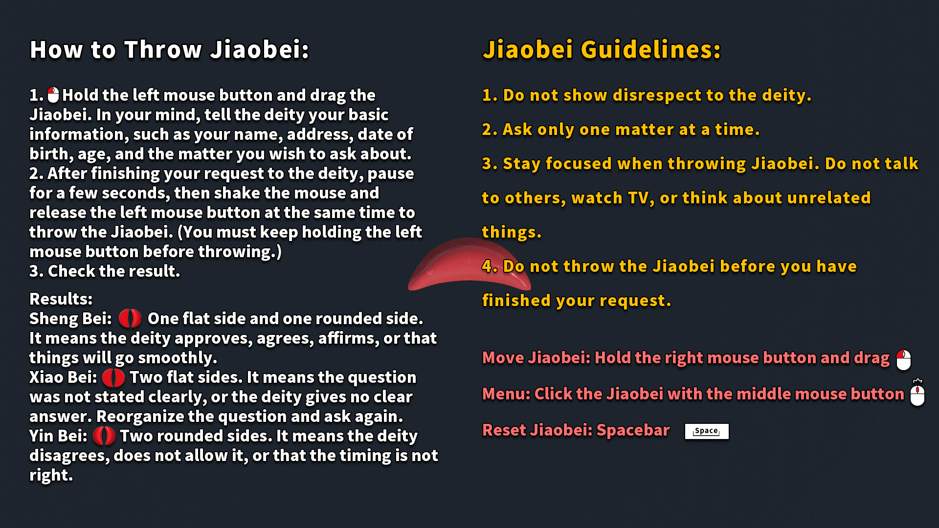 Jiaobei: Ask the Divine screenshot 1