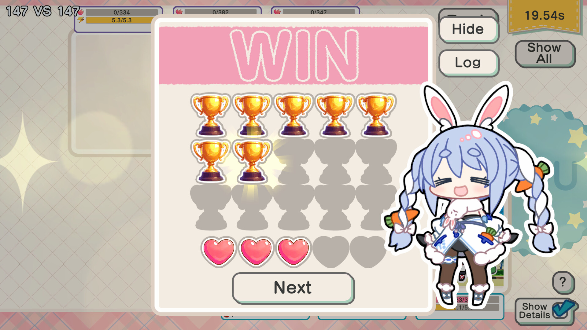 Decorate! hololive Sticker Battle screenshot