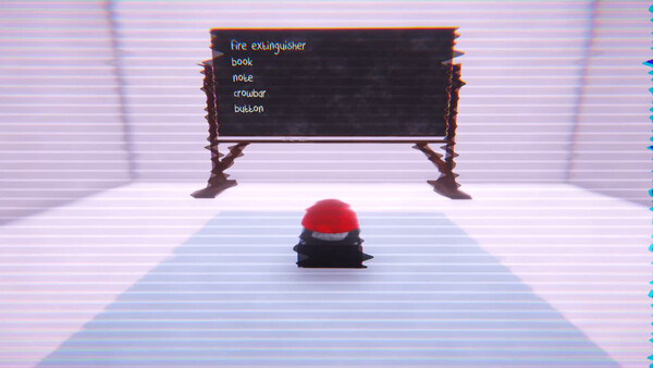Screenshot of Why Did You Press gameplay showing in-action mechanics