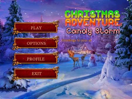 Christmas Adventure: Candy Storm-游戏截图