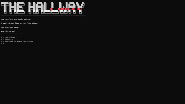 Скриншот 2 из игры THE HALLWAY