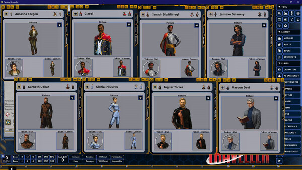 Fantasy Grounds - The Fifth Frontier War Brushfires