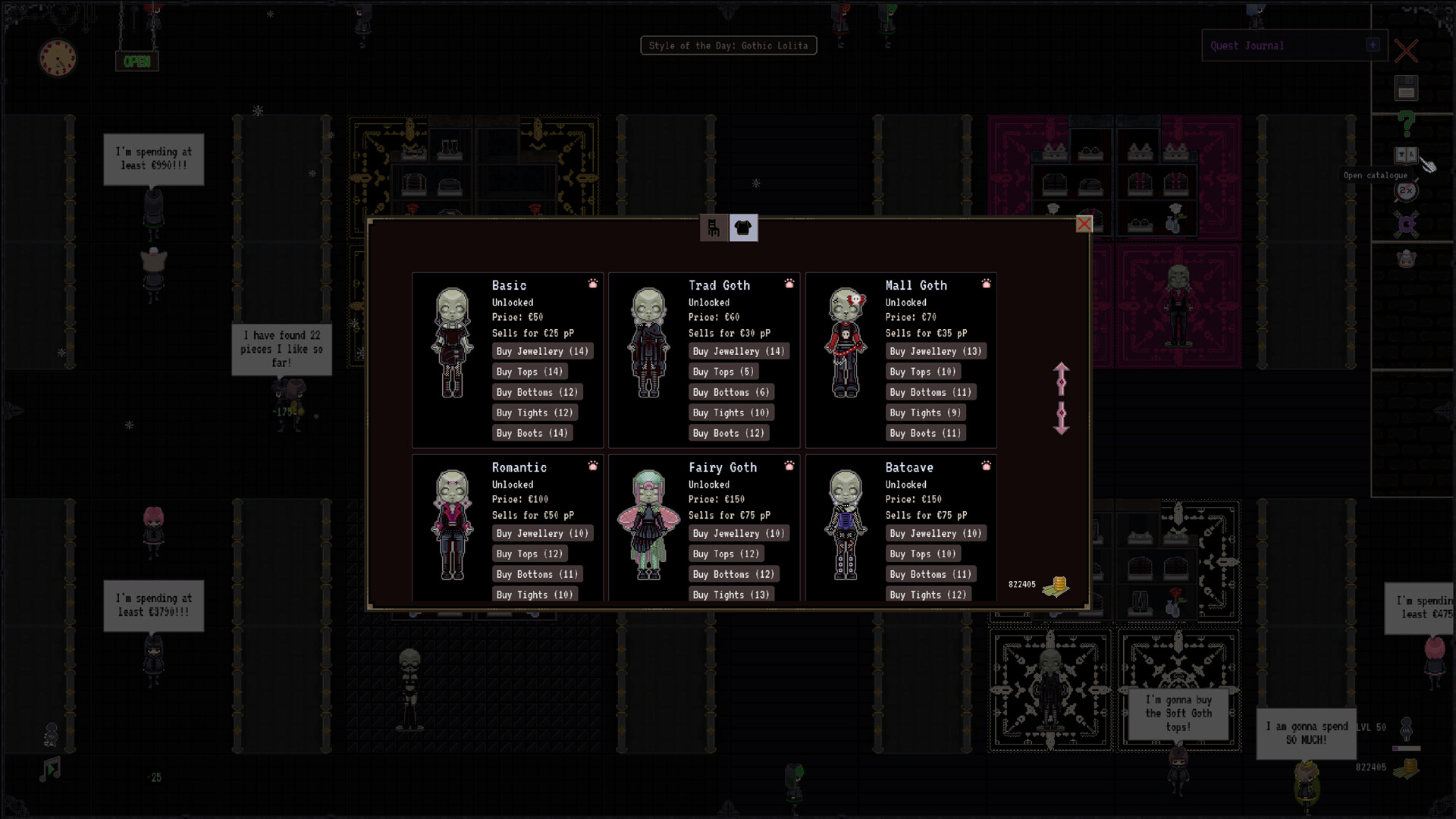 Crow's Curated Closet - Shop Simulator screenshot #5