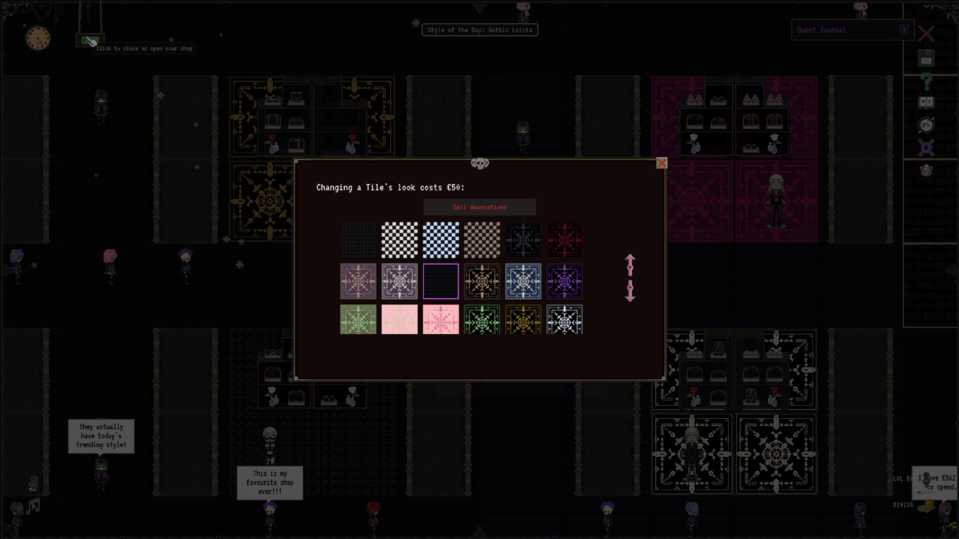 Crow's Curated Closet - Shop Simulator screenshot #4